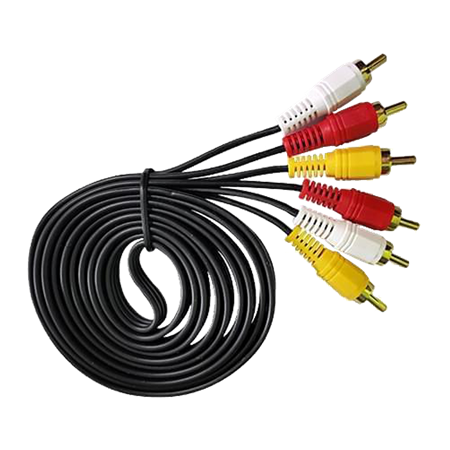 CABLE AUDIO VIDEO RCA 3x3 1.8M