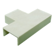 CURVA PLANA "T" P/20x10mm BL