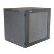 RACK MURAL 12Ux500mm NG VIDRIO