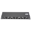 ORGANIZ CABLES HORIZ 2U C/TAPA