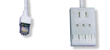 PATCHCORD RJ45/110 4 PARES