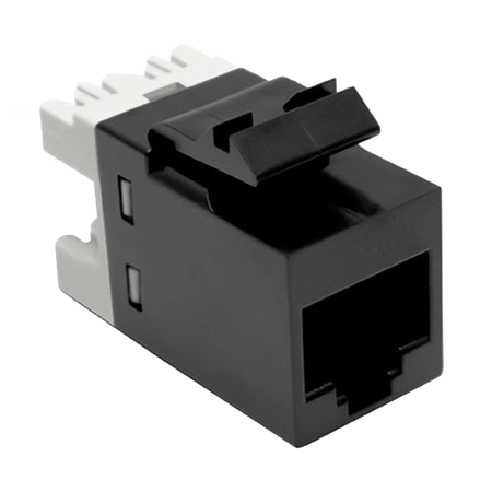 JACK RJ45 CAT5E SERIE SL NEGRO