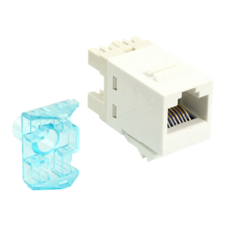 JACK RJ45 CAT5E SERIE SL BLANC