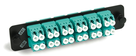 ADAPTER PLATE 12 LC DUP OM3/4