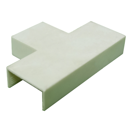 CURVA PLANA "T" P/40x16mm BL