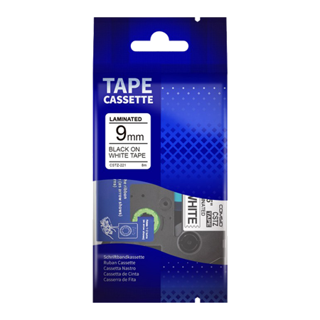 CINTA LAMINADA 9mm NG/BL
