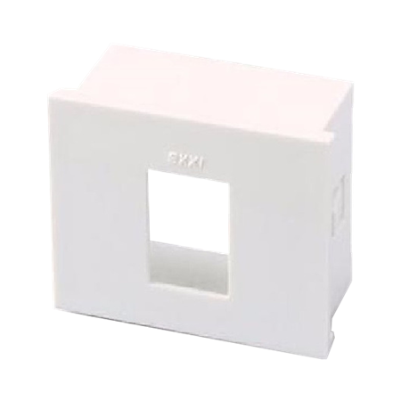 CAJA PORTA MODULO 1 RJ45 BL