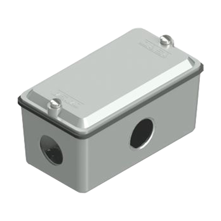 CAJA DERIV "X" ROSC 1 1/2" EXT