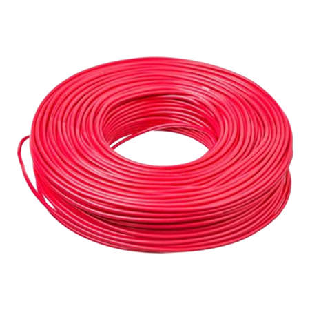 CABLE UNIPOL 1mm ROJO x 100M