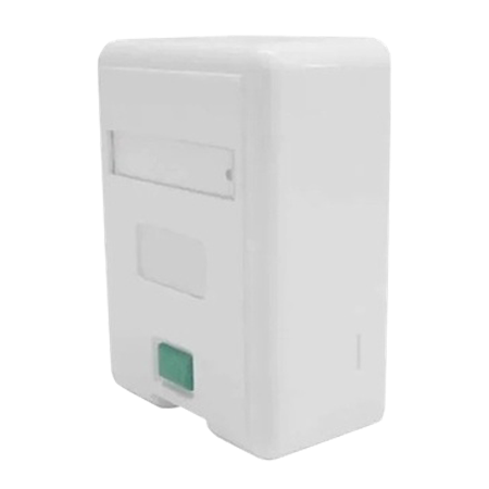 ROSETA 1 PORTS C/TAPA CAT5e