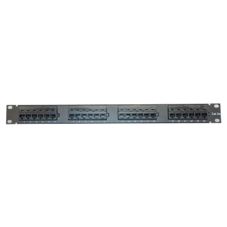 PATCH PANEL 24P CAT5e RACK