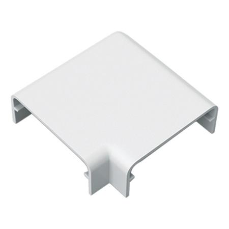 CURVA PLANA 90º P/18x21mm