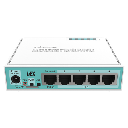 ROUTER 5 PORT HEX  C/FUENTE