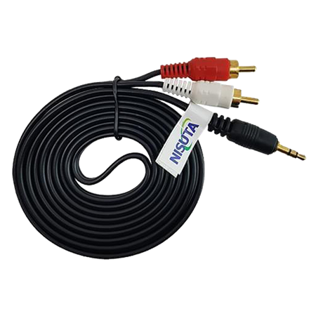 CABLE AUDIO 3.5 ST a2 RCA 1.8M