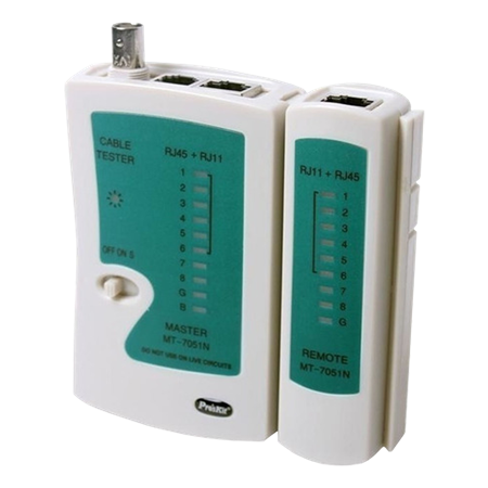 TESTER DE RED UTP/BNC
